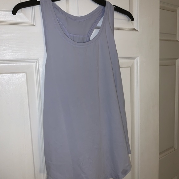 Light blue barely worn Lululemon tank! Size 4! - Picture 3 of 3